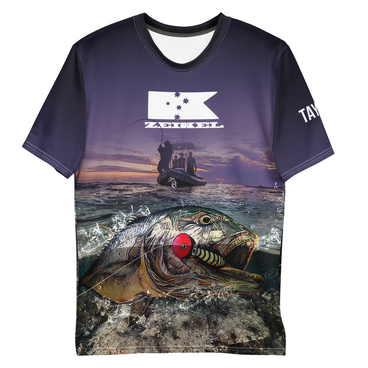 personalised fishing shirts – Zeikel